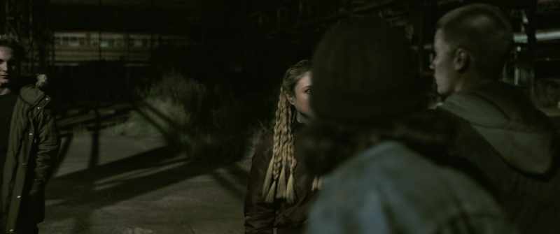 You're gonna leave her alone. -: Oh, look who's lost his stutter