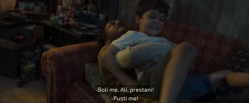 You're hurting me, Ali. Stop! -Let me go!