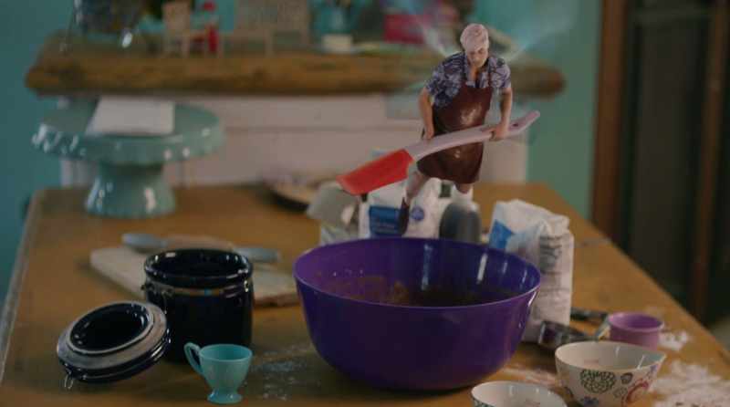 You're interrupting my me time. And you know baking is my me time