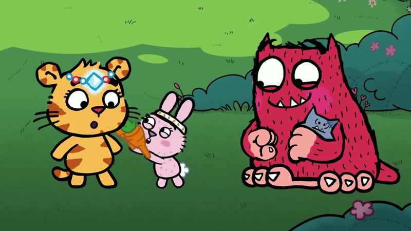 You're just in time to do the Fluffy Down Shuffle!