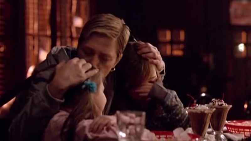 You're kissing too hard. No such thing