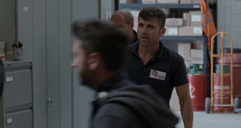 You're late. Where's your van? - It's parked outside