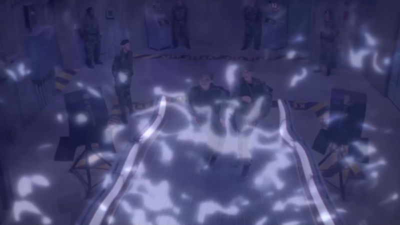 You're looking at a wormhole connecting this Stargate