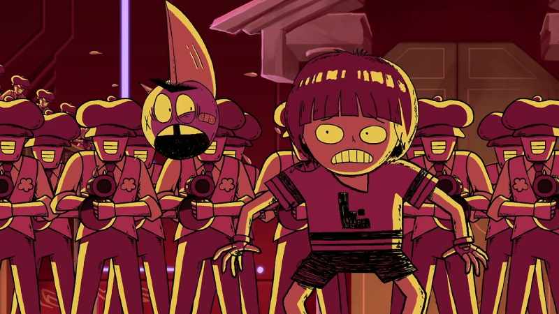 You're on your own, kid! [ Zing! ]