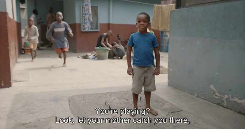 You're playing? Look, let your mother catch you there