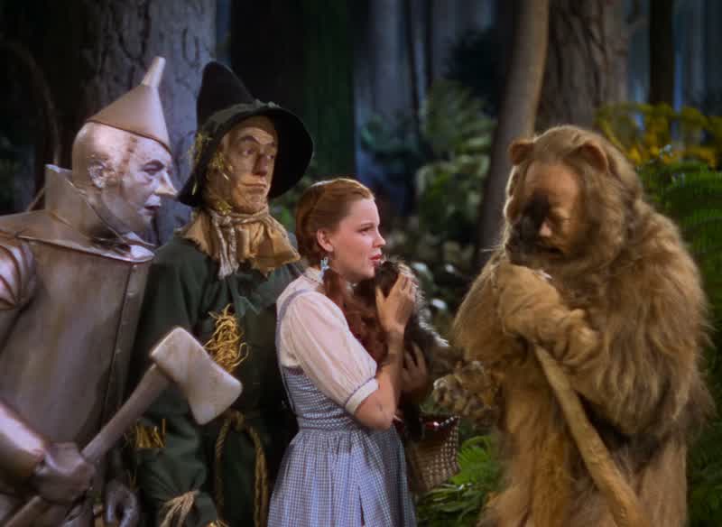 My goodness what a fuss you're makingWell naturally when you go around picking on things weaker than you areYou're nothing but a big cowardYou're right I am a cowardI haven't any courage at allI even