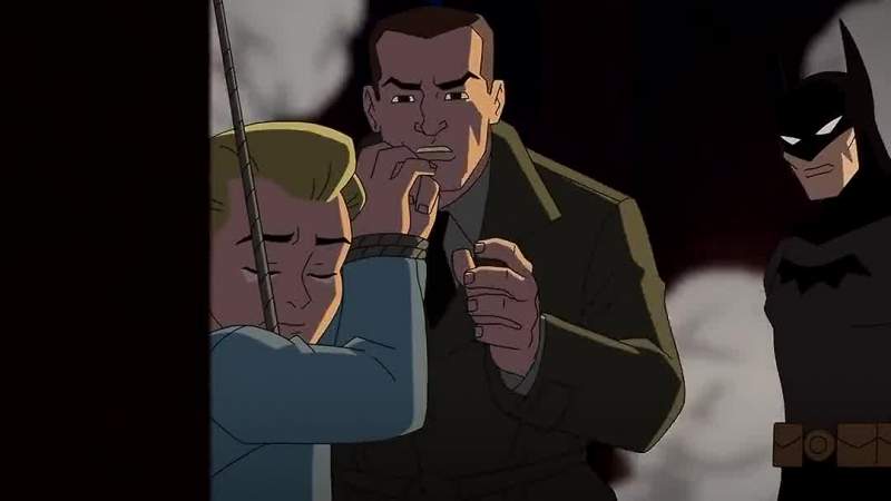 You're scaring the boy