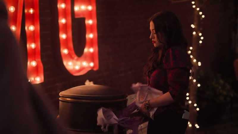 You're sifting through trash. Why don't you let me take you home?