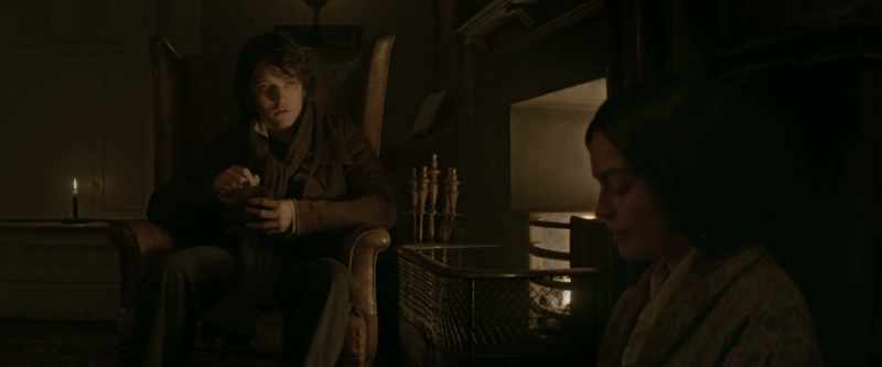 'You're staying to see us off?'