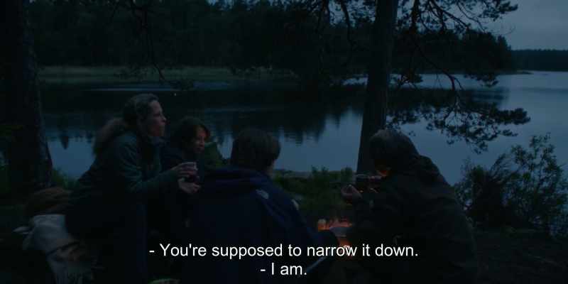 You're supposed to narrow it down. - I am