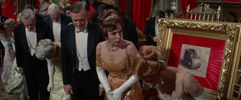 You're supposed to curtsy, Gladys