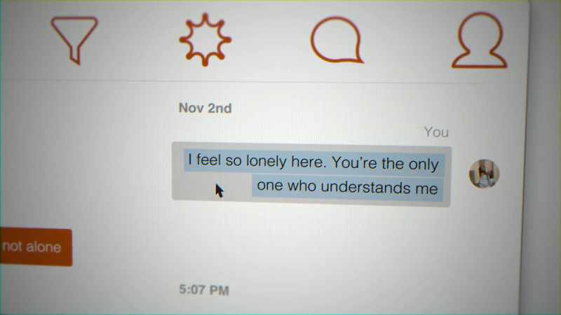 You're the only one who understands me