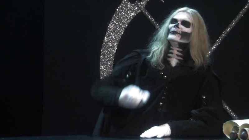 You're through to the afterlife Off you trot