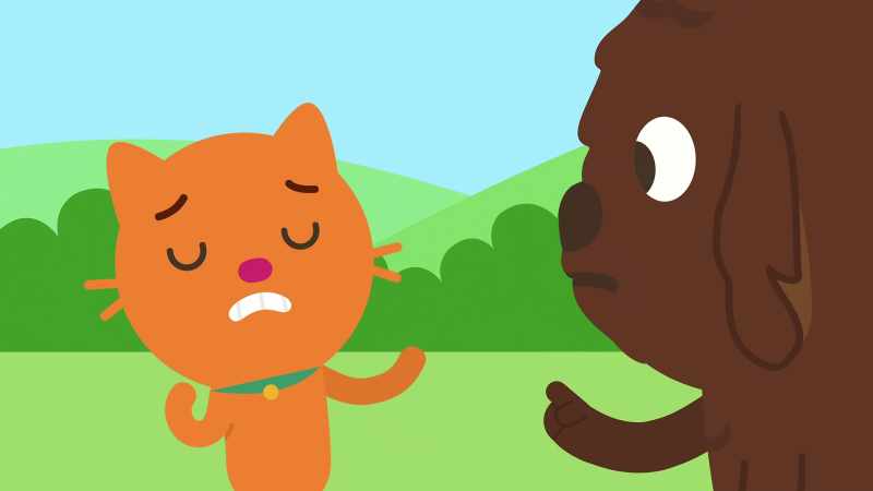 You're too muddy to play tag. That mud will get everywhere