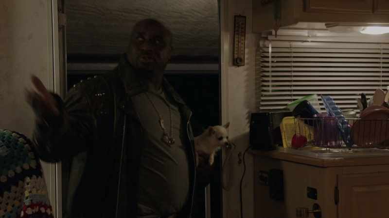 You're triple locked in a trailer