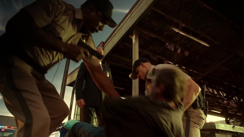 You're under arrest for murder