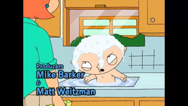 You're washing a baby's hair