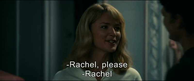 You're welcome, Miss Steiner. - Rachel, please