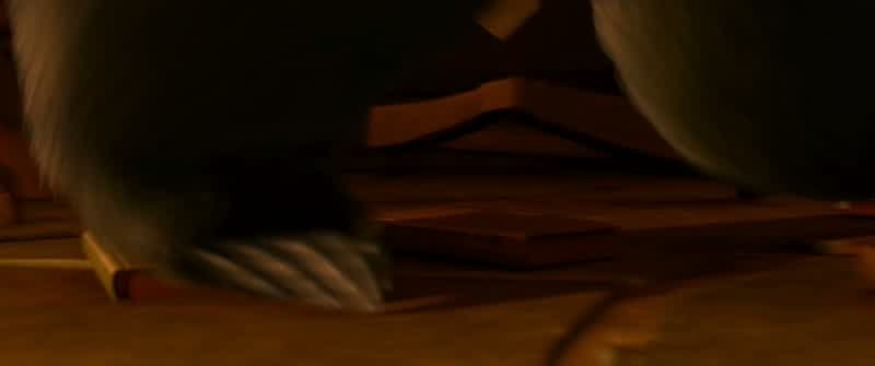 Mom? You're...you're a bear! Why a bear? That's scaffy witch gave me a gammy spell! It's not my faul