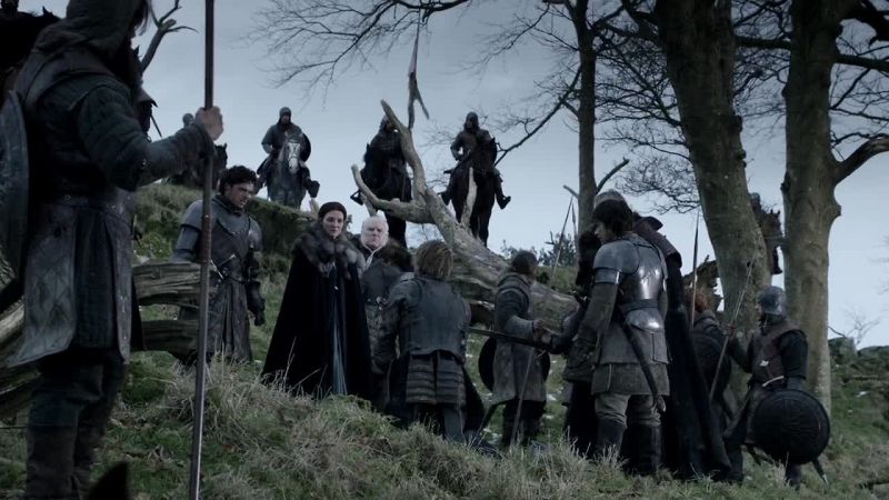 You've got to go. They'll kill you for what you did to Joffrey