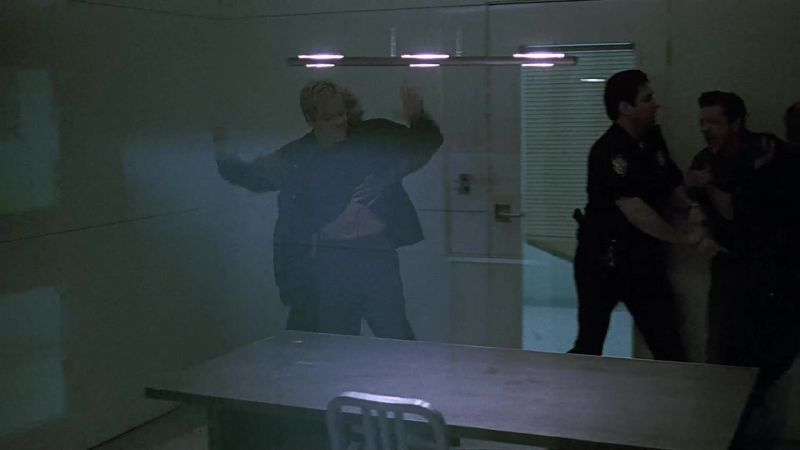 You've got nothing. I want my lawyer! - Settle down