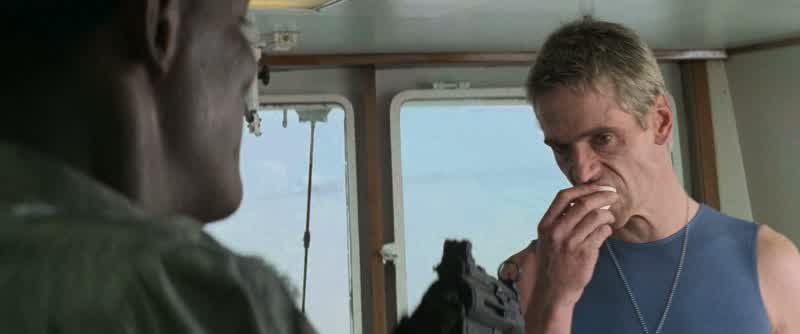 You gotta take the safety catch offOh goddamnSee that worksNow where's McClane Shit