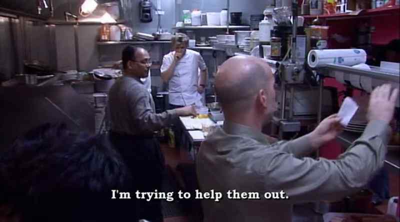 YOU'VE GOT THREE MANAGERS, TWO CHEFS