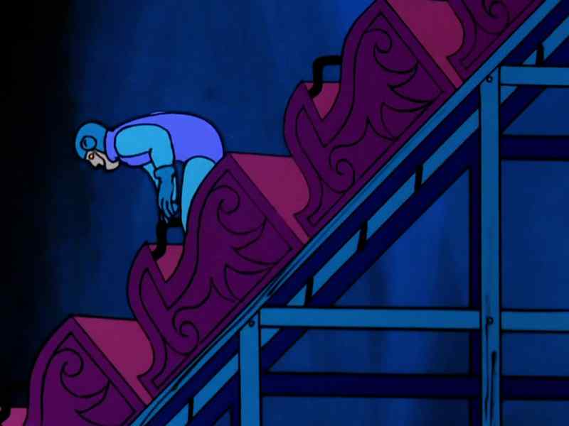 Yow! We're trapped!