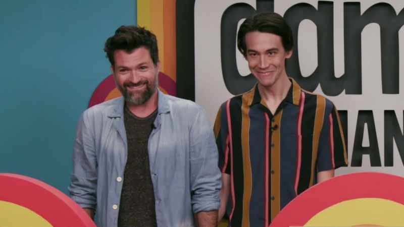 (Zac and Josh laughing)