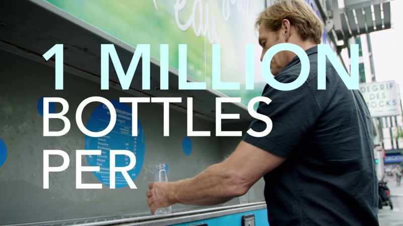[Zac] One million bottles per minute