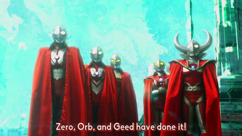 Zero, orb and geed did it