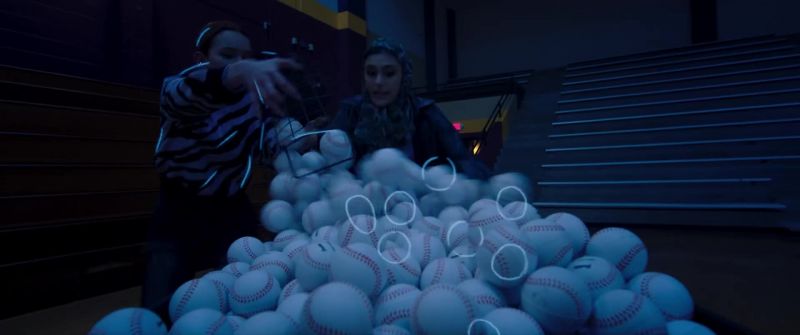 Zoe, you're on the softball team, right?