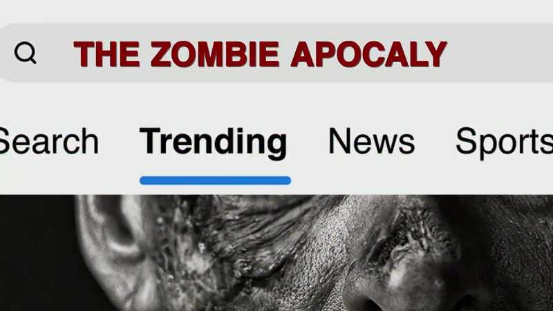 [zombie growling]