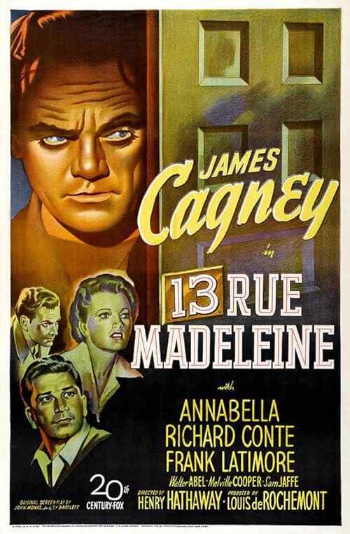 13 Rue Madeleine poster