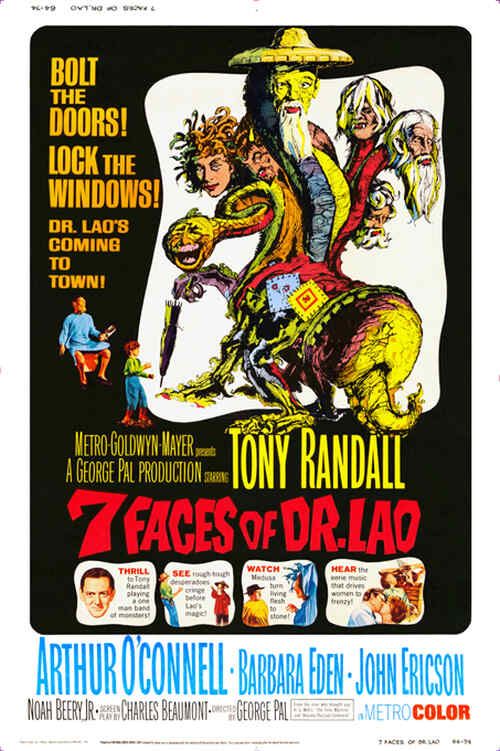 7 Faces of Dr. Lao poster