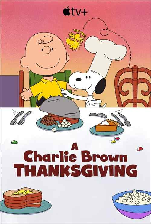 A Charlie Brown Thanksgiving poster