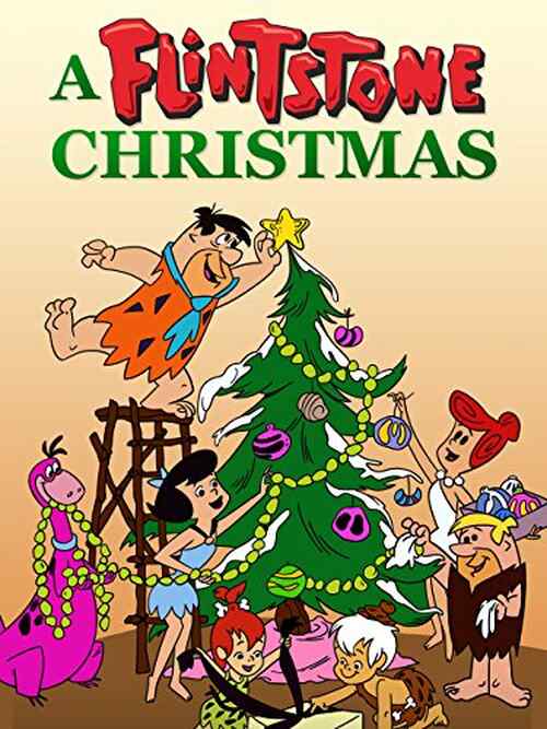 A Flintstone Christmas poster