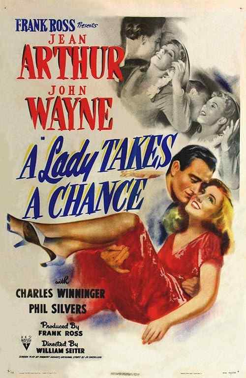 A Lady Takes a Chance poster