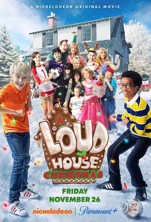 A Loud House Christmas poster