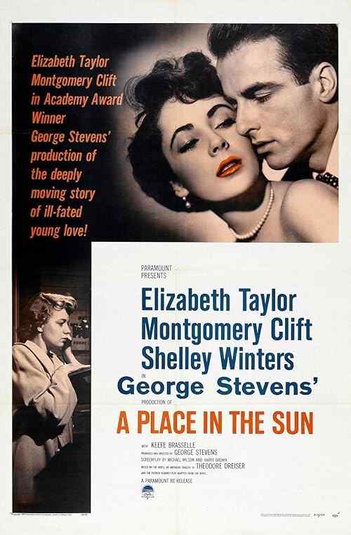 A Place in the Sun poster