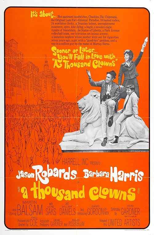 A Thousand Clowns poster