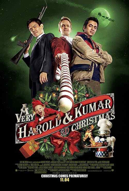 A Very Harold & Kumar Christmas poster