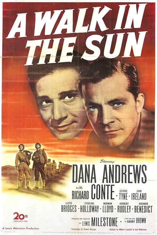 A Walk in the Sun poster