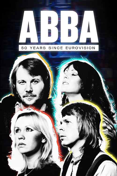 ABBA: 50 Years Since Eurovision poster