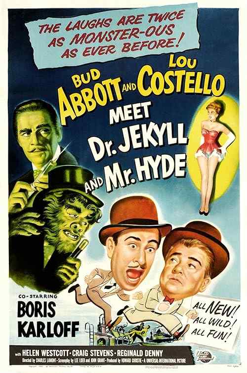 Abbott and Costello Meet Dr  Jekyll and Mr  Hyde poster