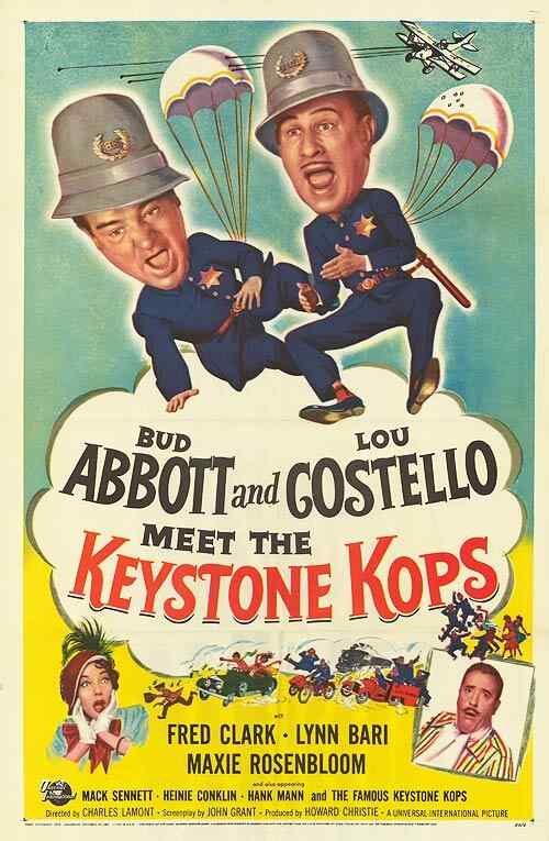 Abbott and Costello Meet the Keystone Kops poster