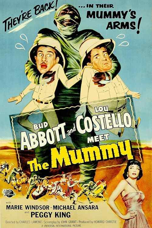 Abbott and Costello Meet the Mummy poster