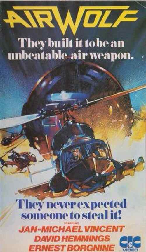 Airwolf poster