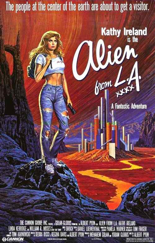 Alien from L A poster