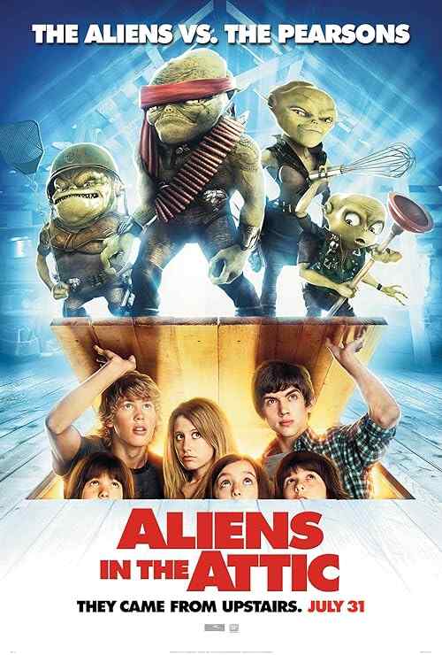 Aliens in the Attic poster